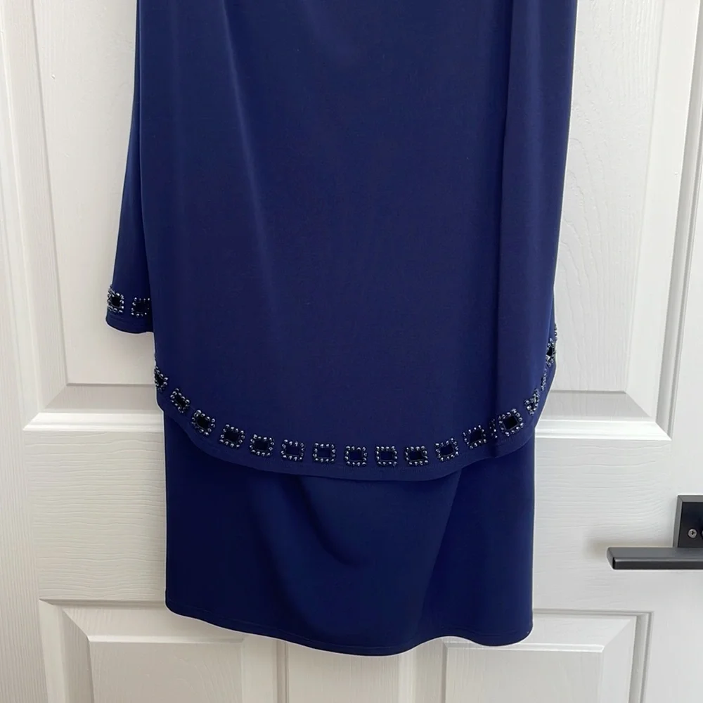 Laundry by Shelly Segal Navy Dress - Picture 4 of 6